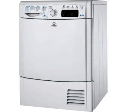 Indesit EcoTime IDCE8450BH Condenser Tumble Dryer - White